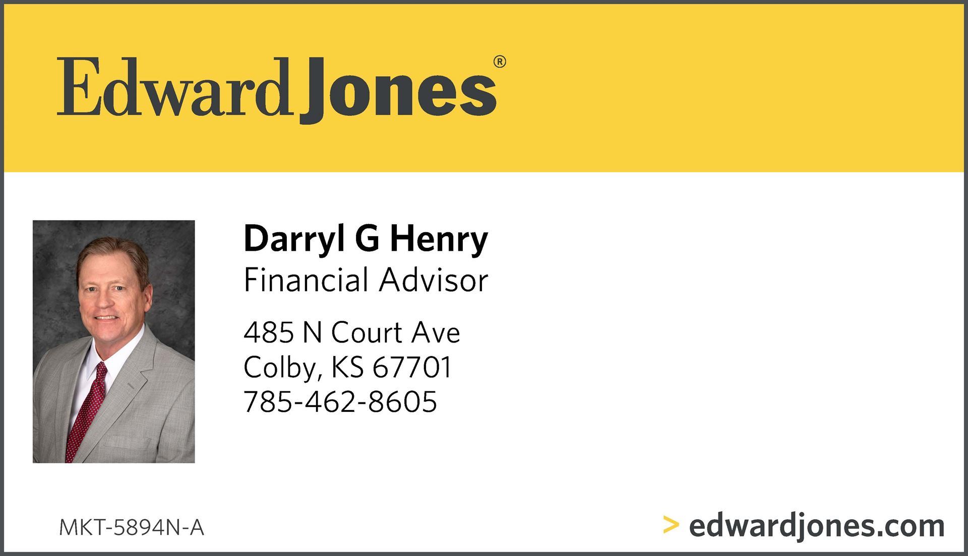 Edward Jones - Darryl Henry